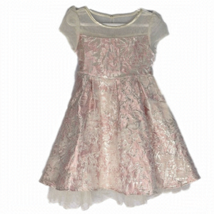 PRINCESS Faith Light Pink Jacquard Dress